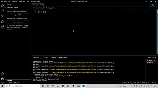 Python Tutorial #1 смотреть онлайн