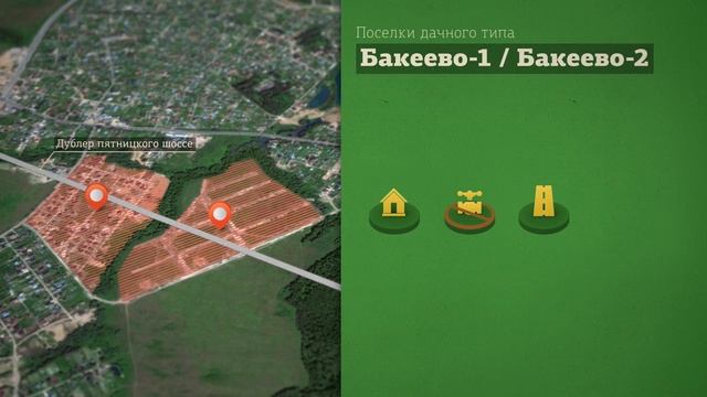 Коттеджный поселок Бакеево-2 смотреть онлайн