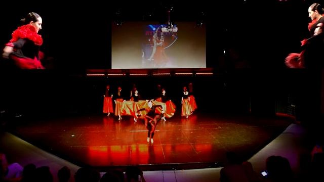 Hellenic Ballroom Dancing 2018 - Paso Doble Ladies Group смотреть онлайн