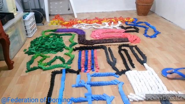 (D.C.P. # 17) The Generation Of Colors - New Personal Record And Duplex Domino Contest Entry