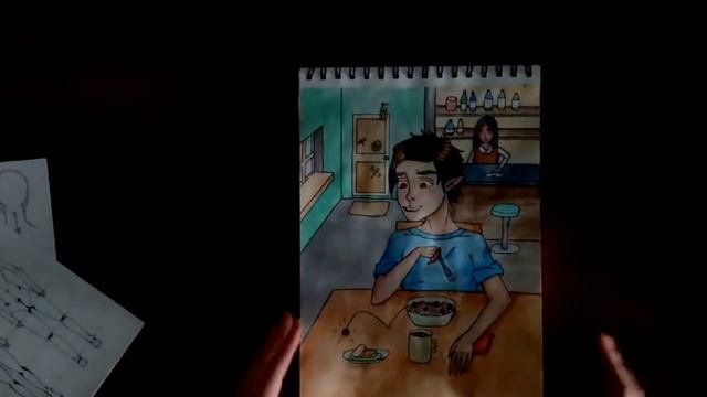 Обзор на последние рисунки. Учу анатомию аниме! смотреть онлайн