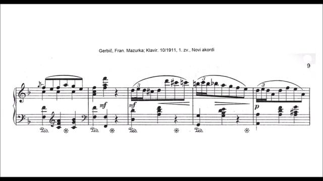 Fran Gerbic - Mazurka, Op.42/2 смотреть онлайн