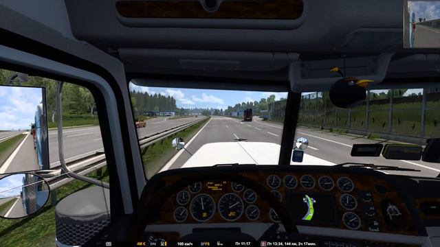 Euro Truck Simulator 2. Везем сваебойную машину в Польшу и ворчим на чайников. смотреть онлайн