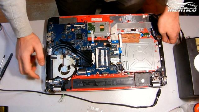 HP Envy 17 восстановление корпуса - Отчет для клиента из СПб смотреть онлайн
