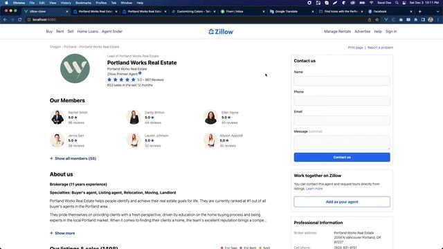 Zillow Clone - Vuejs | Tailwind CSS смотреть онлайн