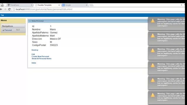 JavaServer Faces 2 0 CRUD Primefaces Parte 4 смотреть онлайн