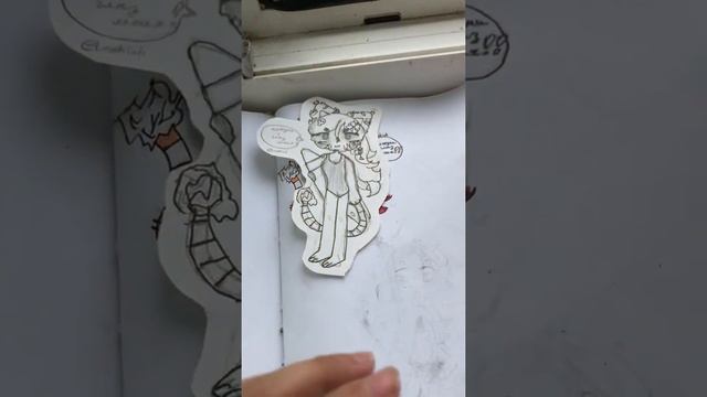 — быстрый обзор на самодельный скетчбук 🍂🫖 смотреть онлайн