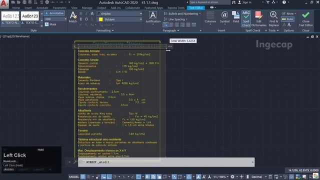 Especificaciones técnicas en Autocad y laminado previo смотреть онлайн