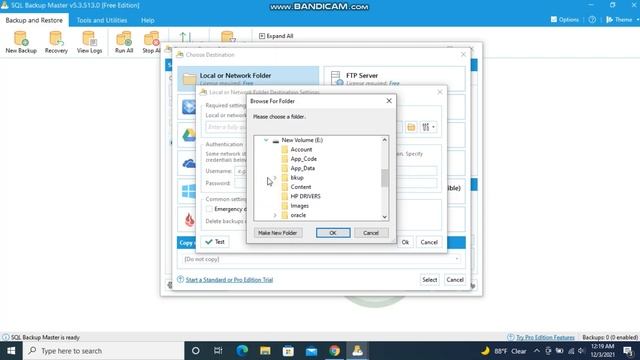 SQL backup using SQL Backup Master смотреть онлайн