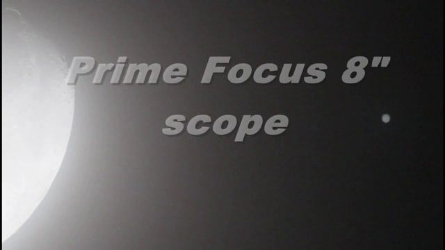 Moon Jupiter Conj. 1-21-13 Live HD смотреть онлайн