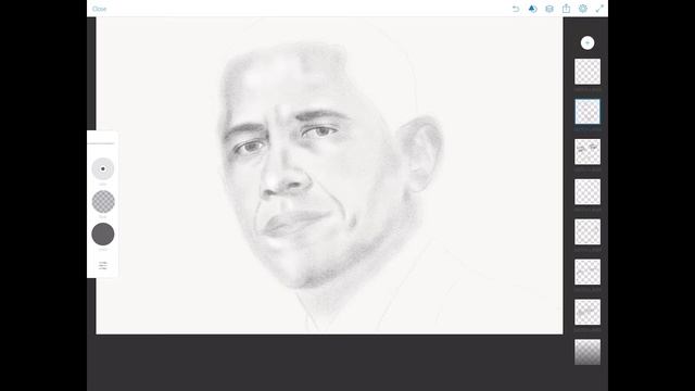 Speed Painting in Adobe Photoshop Sketch with iPad Pro and Apple Pencil смотреть онлайн