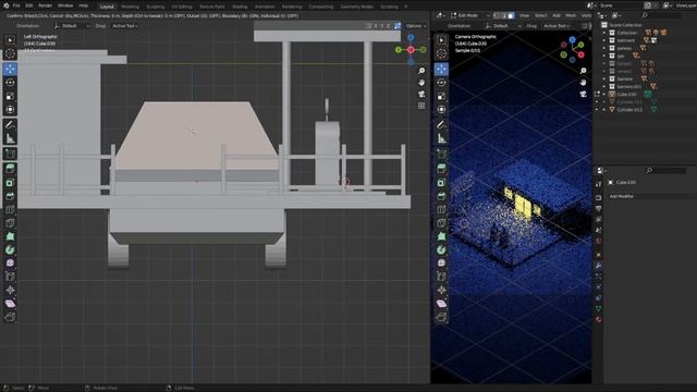 Speed Modeling in Blender - Isometric Gas Station смотреть онлайн