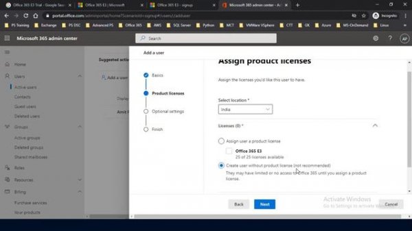 OFFICE 365 ADMINISTRATION