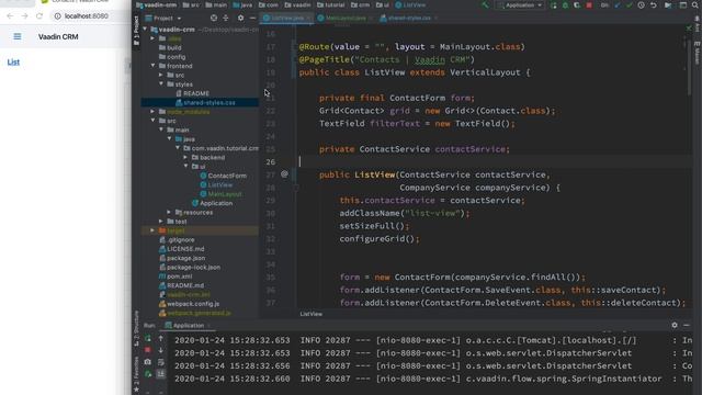 Java tutorial: Vaadin navigation, views, parent layouts, and routing (part 11) смотреть онлайн