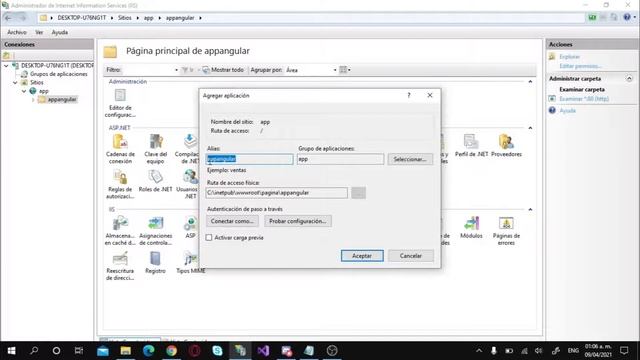 COMO PUBLICAR MI APLICACION ECHA CON ANGULAR O REACT EN INTERNET INFORMATION SERVICES IIS) смотреть онлайн