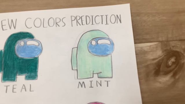 Random Drawing Stuff #2 Among Us New Colors Prediction(Info in the description) смотреть онлайн