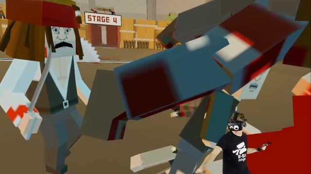 JASON IS DEAD!! BUT THERE'S A WORSE MONSTER!!?! - Kung Fu + Duck Season? (KungFu Town VR HTC Vive)