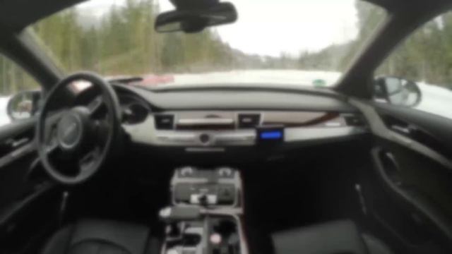 Audi A8 snow donuts drifting on ice 2014 Audi A8 4.0 TFSI review - Autogefühl смотреть онлайн