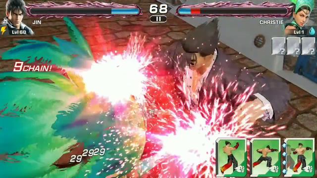 4 Star JIN Gameplay : Tekken-Mobile Android/iOS смотреть онлайн