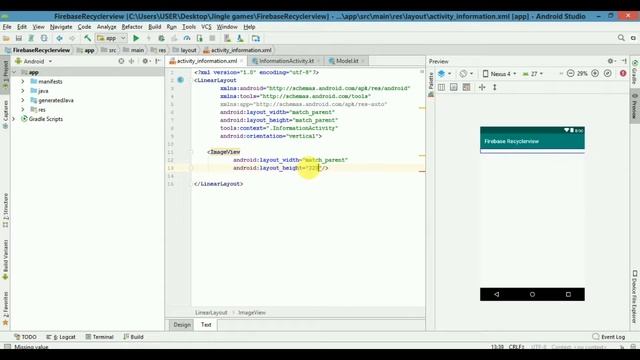 How to Handle Click Event on Firebase Recyclerview in Kotlin||02||Hindi/Urdu смотреть онлайн