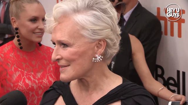 Glenn Close | The Wife Premiere Interviews | TIFF17