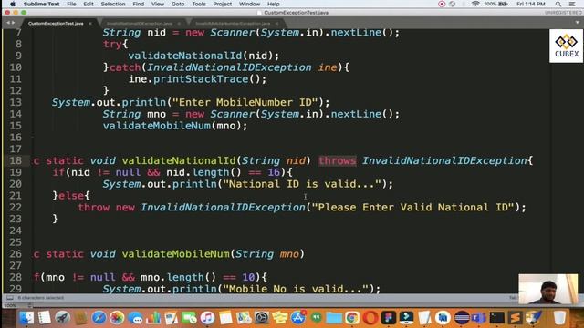 throw | throws | throw Vs throws in Java смотреть онлайн