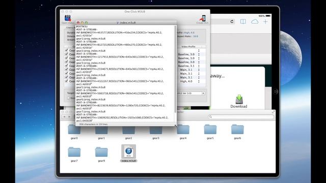 One Click M3U8. Available on the mac app store. смотреть онлайн
