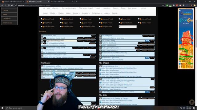 Path Of Exile - Crafting 101 - Helmets!