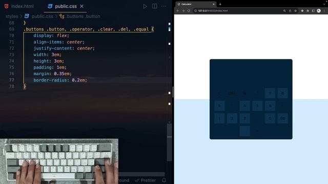 ASMR Programming - Calculator With Javascript - No Talking смотреть онлайн
