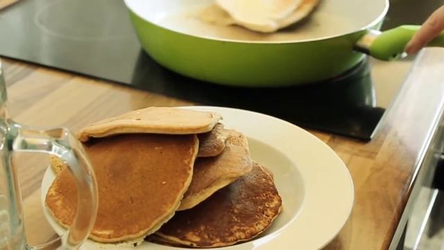 Самые вкусные панкейки на завтрак. Рецепт. смотреть онлайн