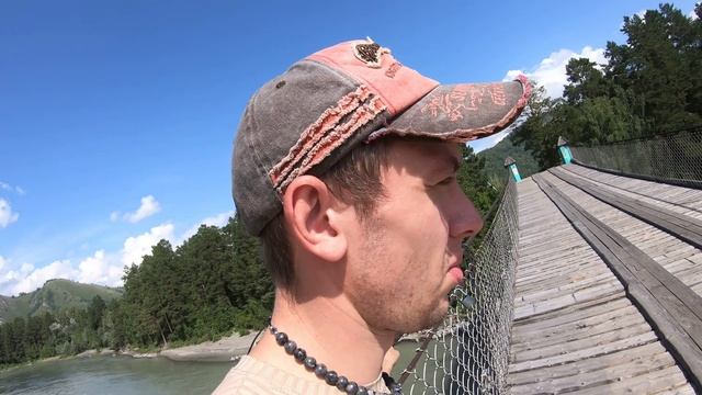 Места Горного Алтая. Айский мост #путешествия #мотопутешествия #алтай #достопримечательность смотреть онлайн