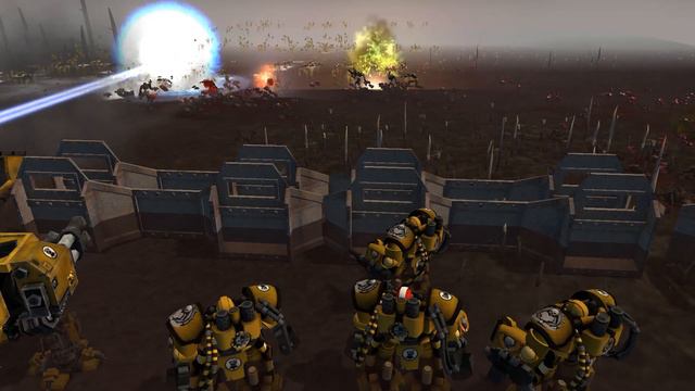 ZOMBIE HORDE vs IMPERIAL FISTS - Warhammer 40k - Cinematic Battle смотреть онлайн