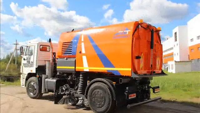 Вакуумные подметально-уборочные машины. Собственное производство