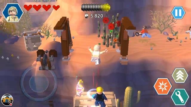 Прохождение игры LEGO Мир Юрского периода на Android #2: Глава 1 смотреть онлайн