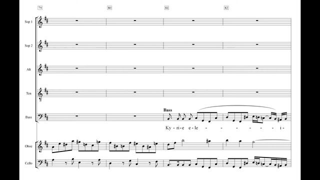 Messe in hMoll 01 Kyrie eleison Einstudierung Alt смотреть онлайн