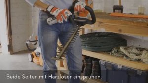 Как заточить мото электро садовые ножницы.