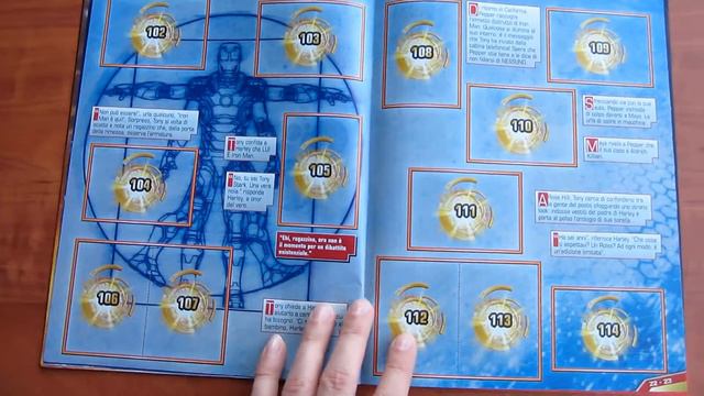 PANINI "Железный человек 3" - Обзор альбома для наклеек смотреть онлайн