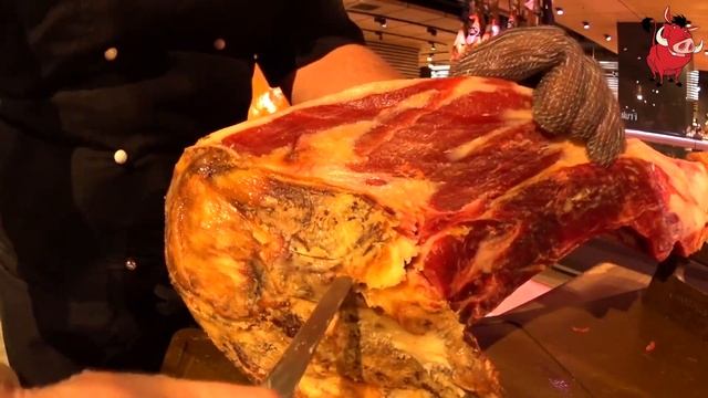 Как разделать Хамон для нарезки на слайсере | How To Cut Jamon For Slicing On A Slicer