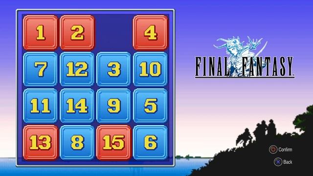 How to START and BEAT the 15 Puzzle Game | Final Fantasy I: Pixel Remaster | Hidden Game Achievemen смотреть онлайн