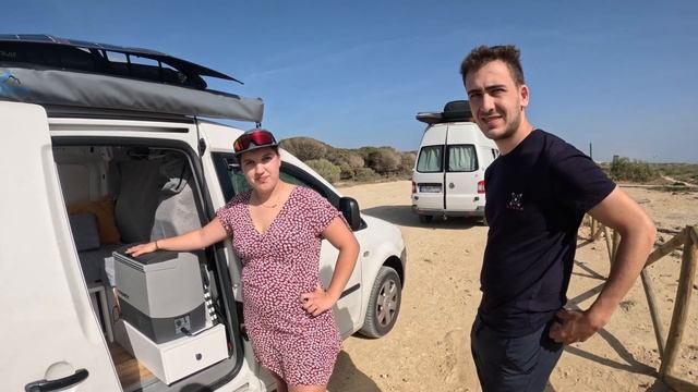 Roomtour Mikrocamper VW Caddy von Hannah und Yannik I Campervan Vantour смотреть онлайн