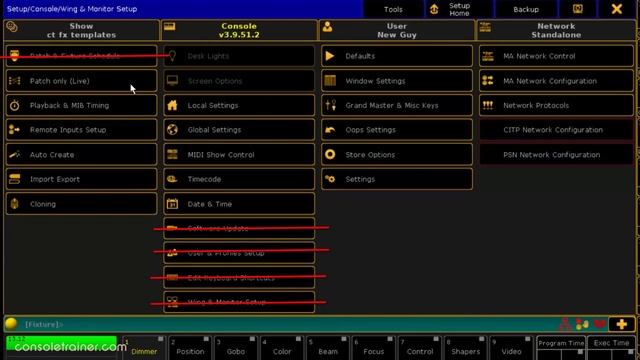 GrandMA2 User Rights | Consoletrainer GrandMA2 Tutorial 2020