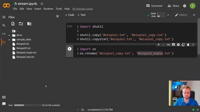Dateien mit Python bearbeiten: kopieren / umbenennen / archivieren смотреть онлайн