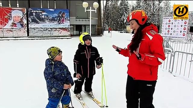 В Силичах прошли соревнования для самых юных почитателей горных склонов смотреть онлайн