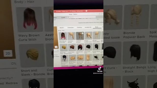 как одеть много пар волос в роблоксе? на пк смотреть онлайн