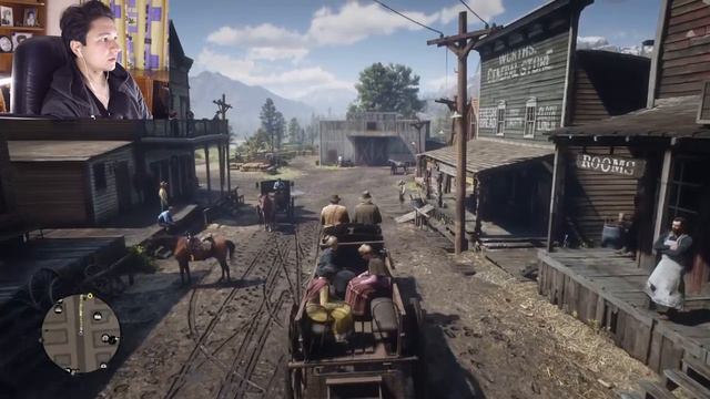 RED DEAD REDEMPTION 2 █ ТЕКСТ, ОЧЕНЬ МНОГО ТЕКСТА Эпизод 4 смотреть онлайн