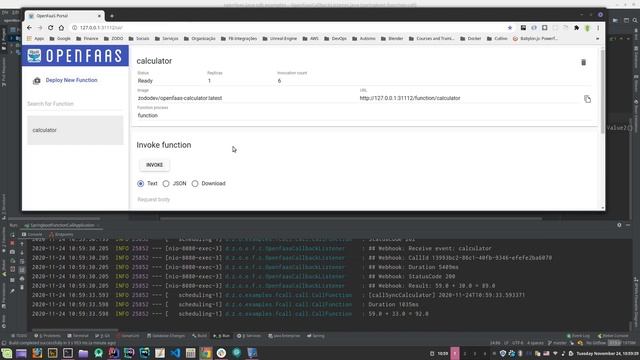 Openfaas Java SDK with Spring Boot App (demo - No audio) смотреть онлайн