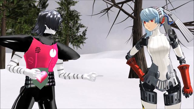 [MMD Undertale] Whenever Mettaton flirts (ft. Labrys) смотреть онлайн