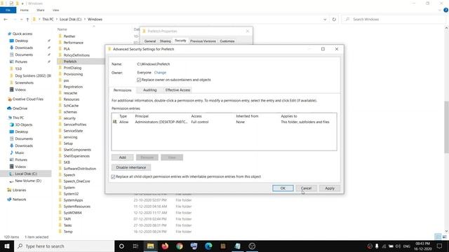 Fix Prefetch Folder Not Opening in Windows 10/8/7 смотреть онлайн