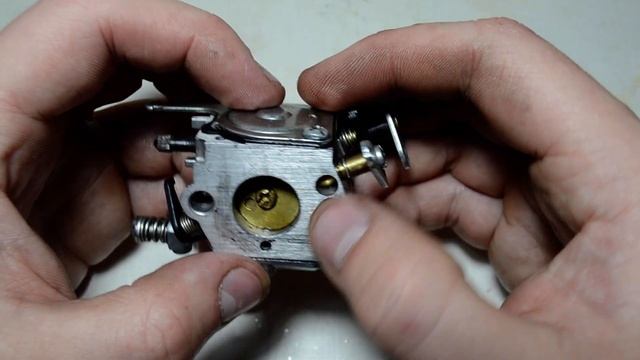 Диагностика ускорительного насоса карбюратора бензопилы husqvarna 137/142 смотреть онлайн