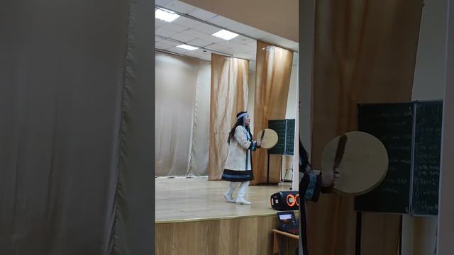 Волшебные кумаланы (Е.Курейская) winter solstice день зимнего солнцестояния Evenki song drum смотреть онлайн